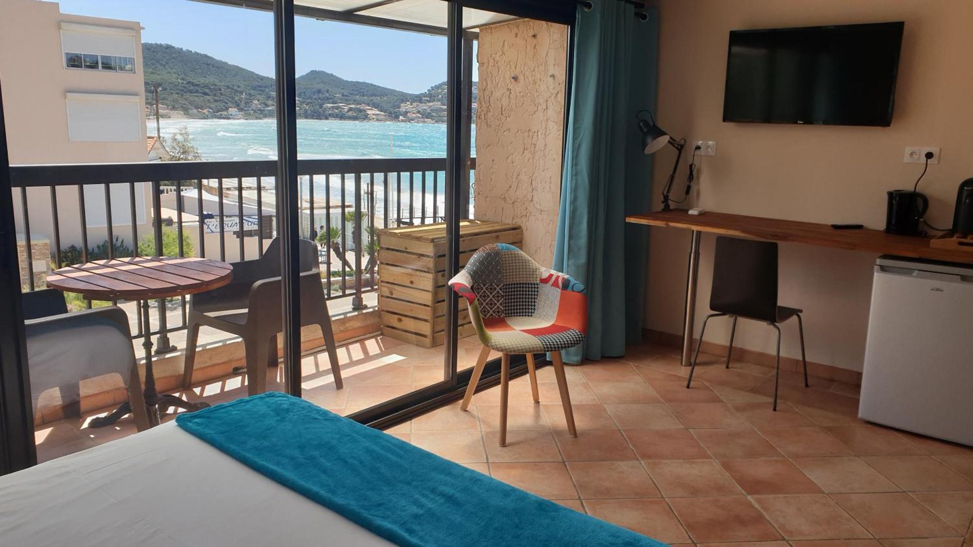 Hotel Chanteplage Saint-Cyr-sur-Mer Bilik gambar