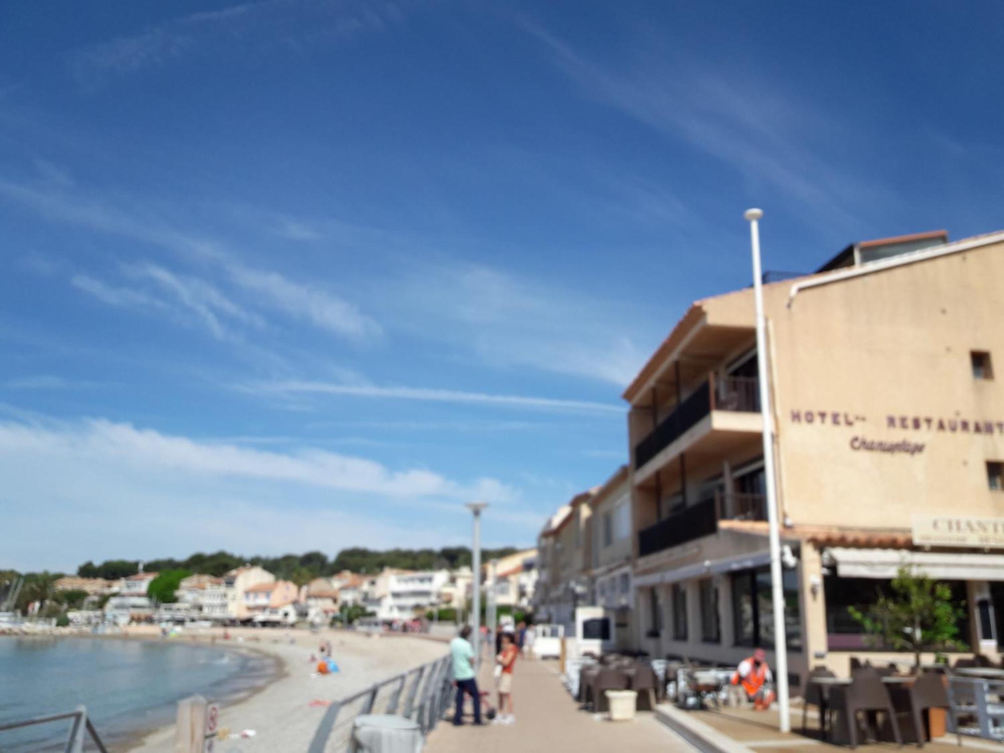 Hotel Chanteplage Saint-Cyr-sur-Mer Luaran gambar