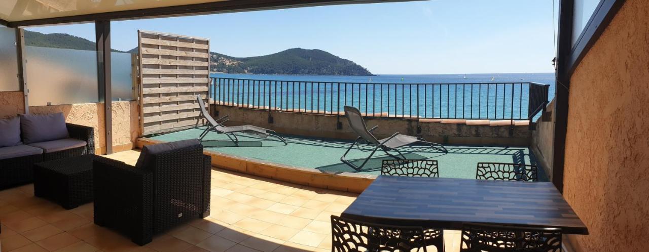 Hotel Chanteplage Saint-Cyr-sur-Mer Luaran gambar